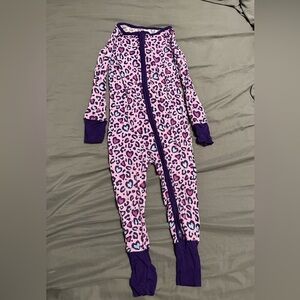 Little sleepies wild hearts zippie